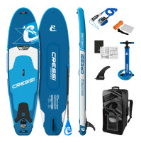 Inflatable Fluid All Round DC ISUP Set - BLUE Color - Length 10’2’’ / 310 cm - HS-CNA021020 - hydrosport Cressi